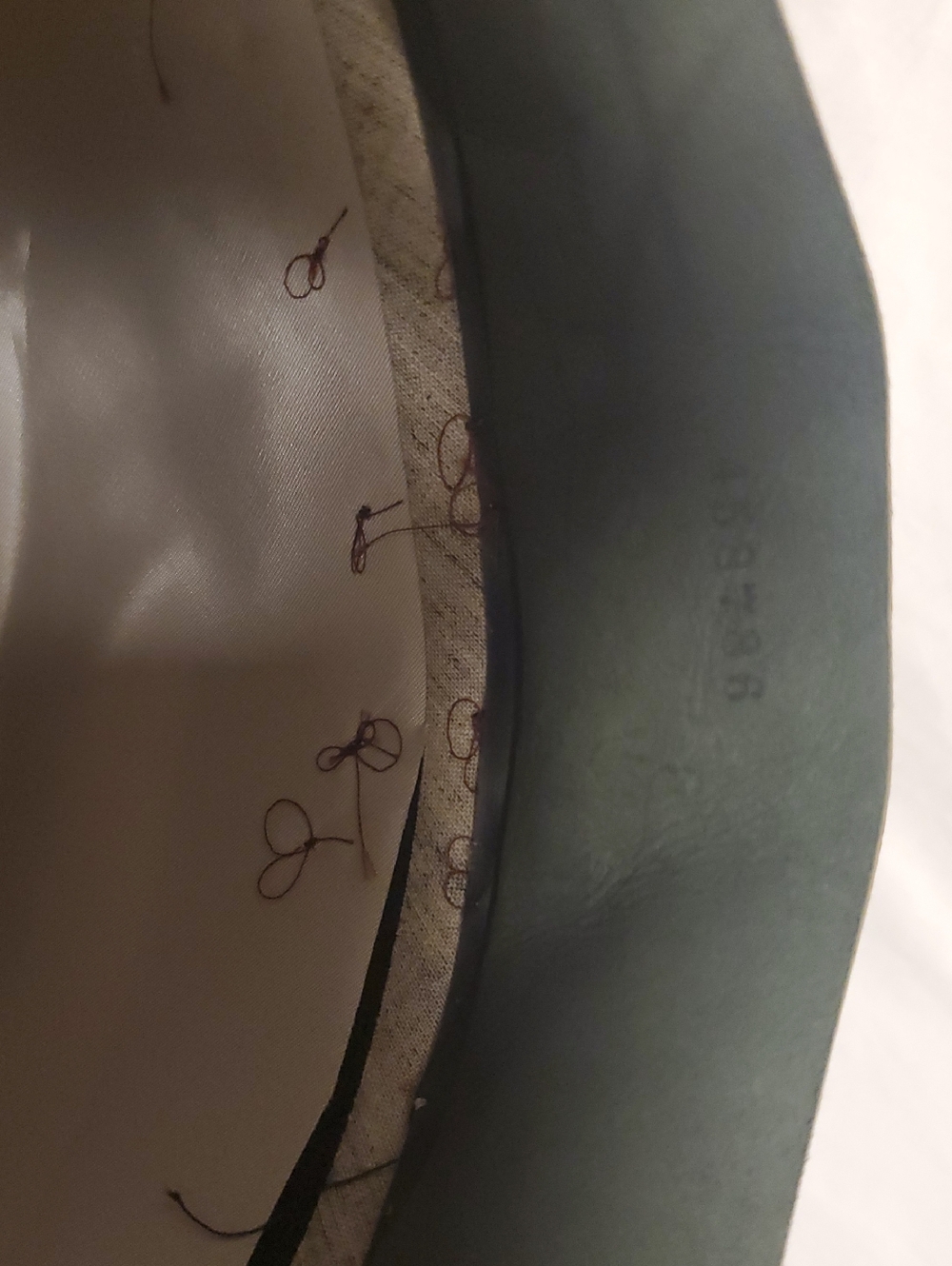 Stetson Black Bowler With Cream Satin-Lined Hat - Picture 7 of 12